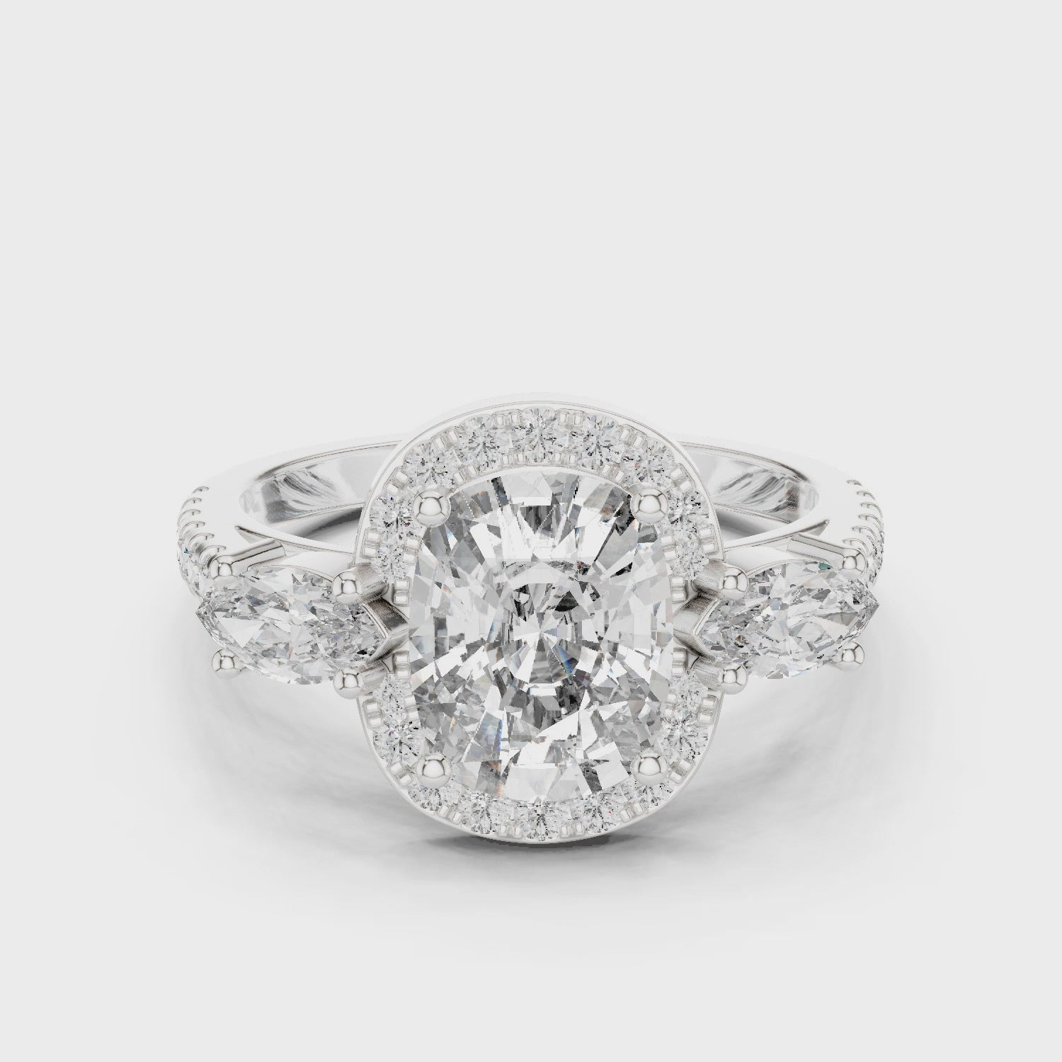 Arista Solitaire Ring