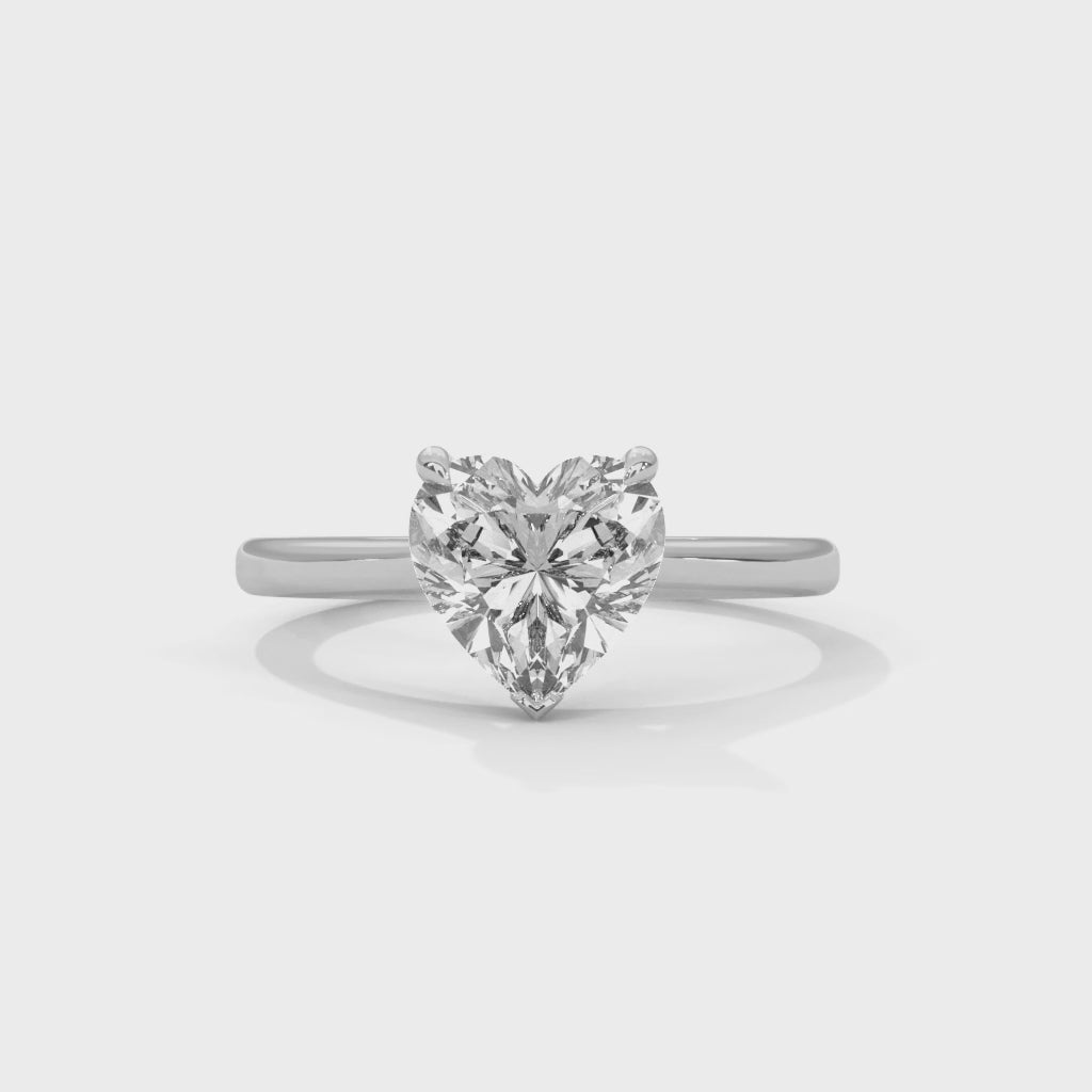 Aura Solitaire Ring