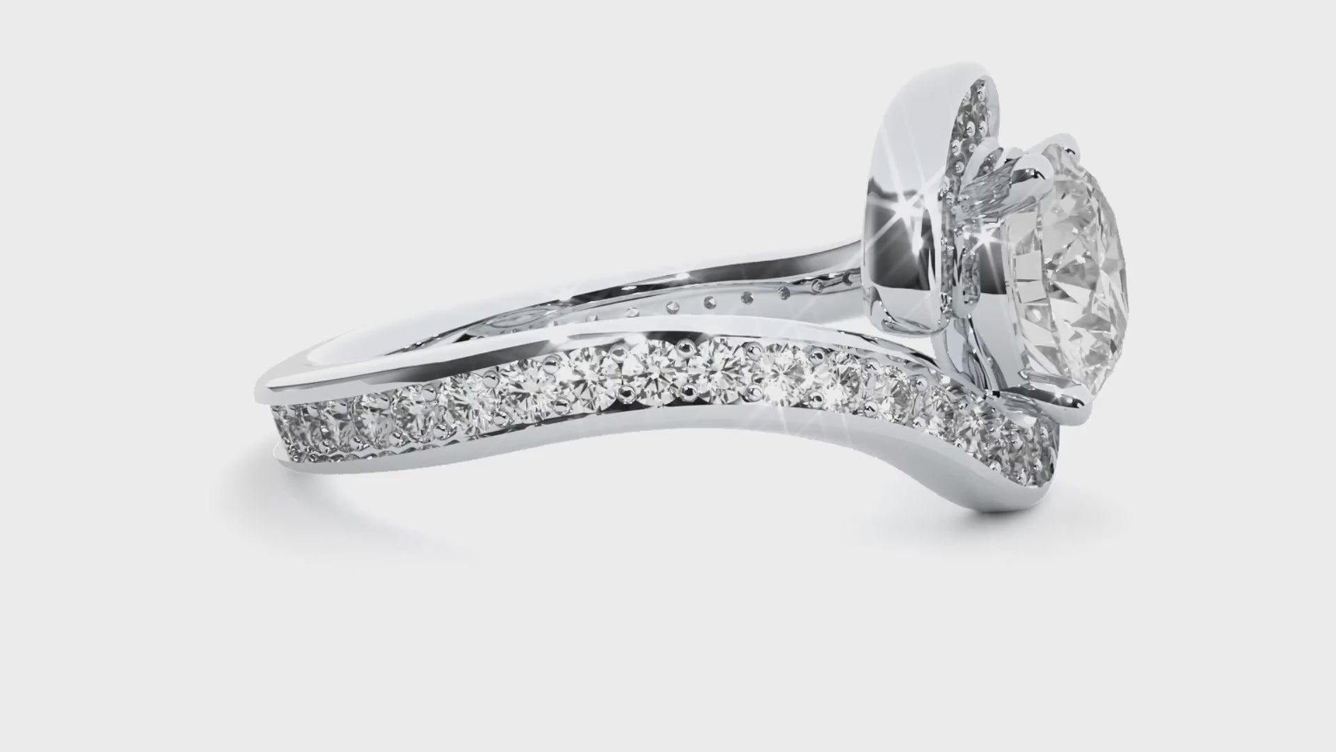 Poppy Solitaire Ring