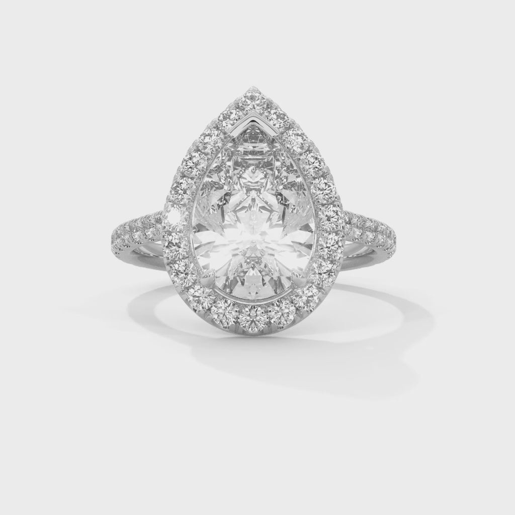 Elizabeth Halo  Ring