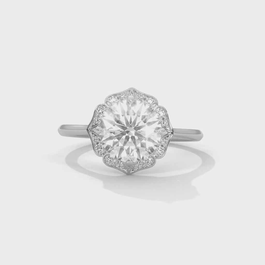Janet Solitaire Ring