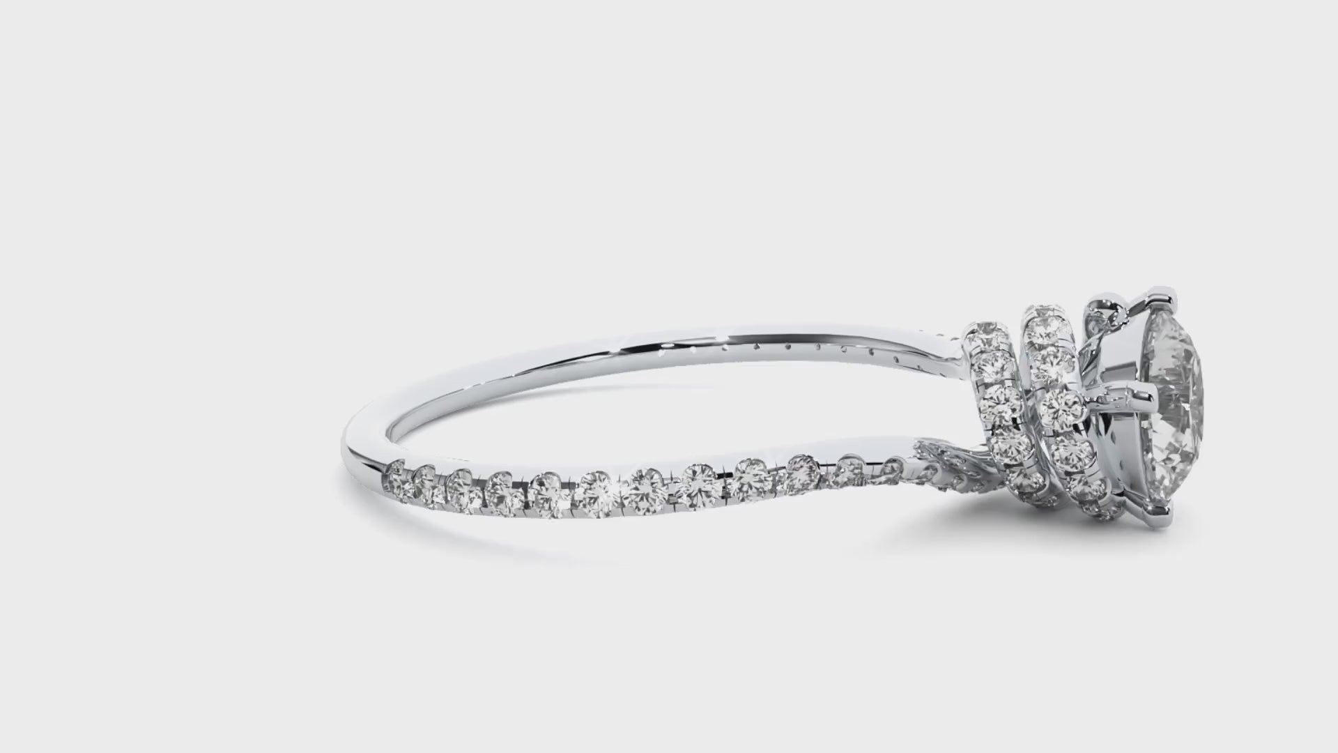 Flora Solitaire Ring