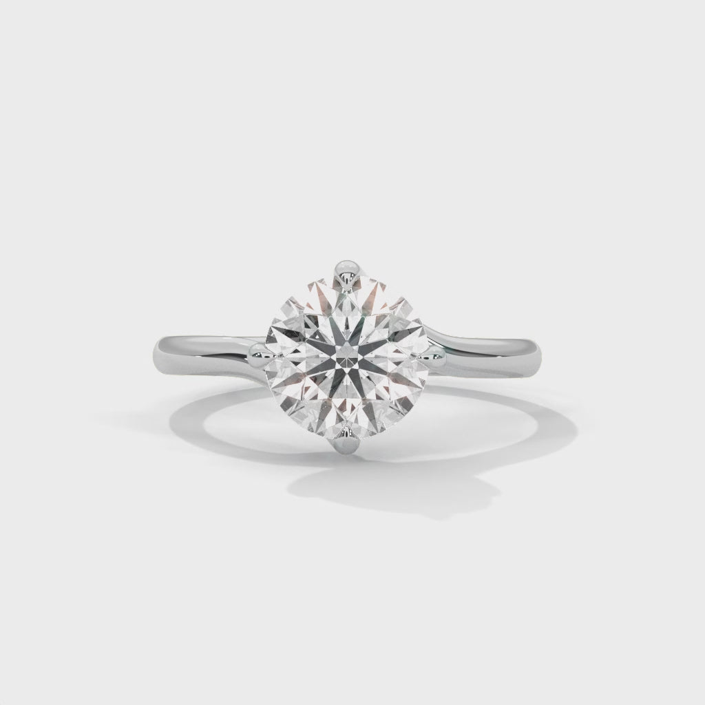 Cassie Solitaire Ring