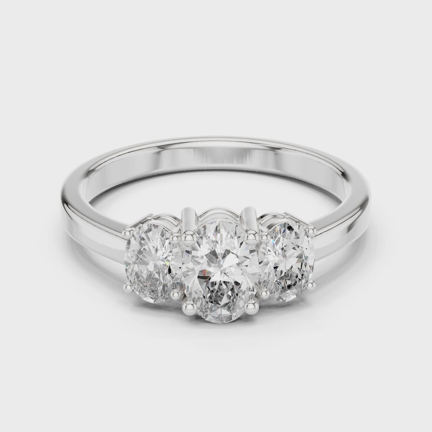 Isabella Three Stone Ring