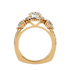 Genevieve Three Stone Ring